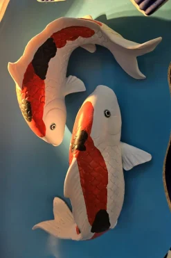 Cristina Oria Piezas Decorativas^Pez Koi De Decoración