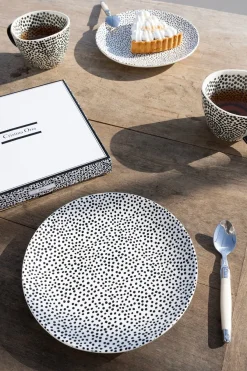 Cristina Oria Platos Y Bajoplatos^Plato Artesano Puntos Co