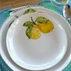 Cristina Oria Platos Y Bajoplatos^Plato De Postre De Melamina Limones