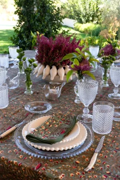 Cristina Oria Platos Y Bajoplatos^Plato De Postre De Porcelana Diseño Bolitas