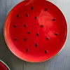 Cristina Oria Platos Y Bajoplatos^Plato De Postre Diseño Sandía