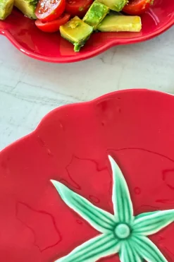 Cristina Oria Platos Y Bajoplatos^Plato De Postre Diseño Tomate