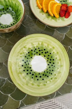 Cristina Oria Platos Y Bajoplatos^Plato De Postre Kiwi