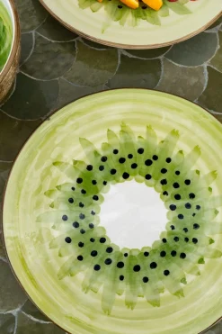 Cristina Oria Platos Y Bajoplatos^Plato De Postre Kiwi