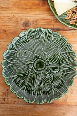 Cristina Oria Platos Y Bajoplatos^Plato Llano Flor Alcachofa