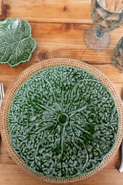 Cristina Oria Platos Y Bajoplatos^Plato Llano Flor De Col