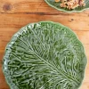 Cristina Oria Platos Y Bajoplatos^Plato Llano Hoja De Col