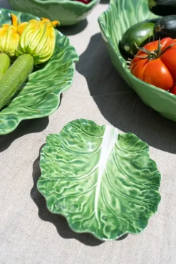 Cristina Oria Platos Y Bajoplatos^Plato Mini Hoja De Col De Melamina