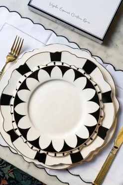 Cristina Oria Platos Y Bajoplatos^Plato Postre Ondas