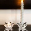 Cristina Oria Candelabros Y Portavelas^Portavelas De Cristal Diseño Estrella Sirio