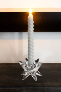 Cristina Oria Candelabros Y Portavelas^Portavelas De Cristal Diseño Estrella Sirio