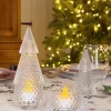 Cristina Oria Candelabros Y Portavelas^Portavelas Desmontable De Cristal Con Diseño De Árbol Transparente Picos Pequeño