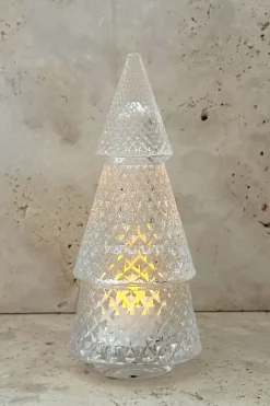 Cristina Oria Candelabros Y Portavelas^Portavelas Desmontable De Cristal Con Diseño De Árbol Transparente Picos Pequeño