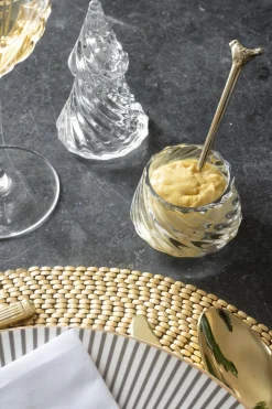 Cristina Oria Candelabros Y Portavelas^Portavelas Desmontable De Cristal Con Diseño De Árbol Transparente Pequeño