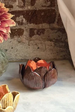 Cristina Oria Candelabros Y Portavelas^Portavelas Flor De Loto