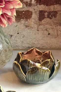 Cristina Oria Candelabros Y Portavelas^Portavelas Flor De Loto