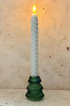 Cristina Oria Candelabros Y Portavelas^Portavelas Mini De Cristal Con Diseño De Árbol Verde