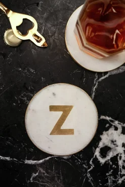 Cristina Oria Menaje Iniciales|Posavasos Y Servilleteros^Posavasos De Mármol Iniciales