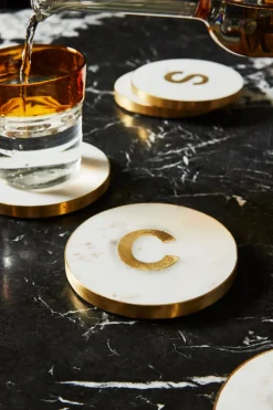 Cristina Oria Menaje Iniciales|Posavasos Y Servilleteros^Posavasos De Mármol Iniciales