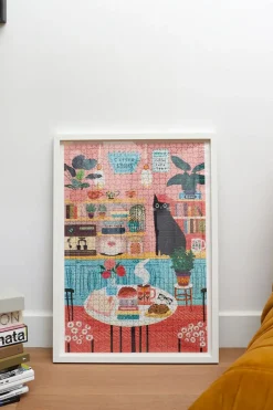 Cristina Oria Juegos De Mesa^Puzle Gato Cafetería