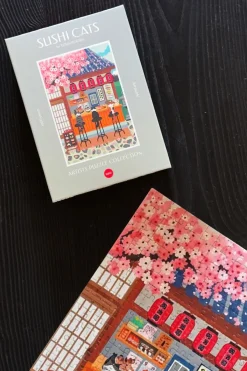 Cristina Oria Juegos De Mesa^Puzle Gatos Sushi