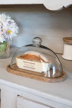 Cristina Oria Queseras^Quesera Oval Con Tapa De Cristal Grande