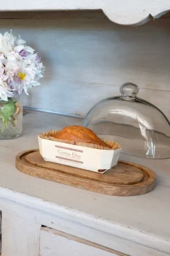 Cristina Oria Queseras^Quesera Oval Con Tapa De Cristal Grande