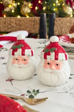 Cristina Oria Accesorios De Mesa^Salero Y Pimentero Con Diseño De Papá Noel
