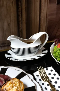 Cristina Oria Accesorios De Mesa^Salsera Con Plato