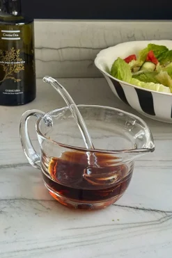 Cristina Oria Accesorios De Mesa^Salsera De Cristal Con Cuchara Y Asa