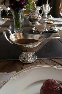 Cristina Oria Accesorios De Mesa^Salsera De Plata Co