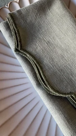 Cristina Oria Servilletas Y Accesorios^Servilleta Con Diseño De Blonda