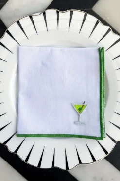 Cristina Oria Servilletas Y Accesorios^Servilleta De Cóctel Diseño Bebidas