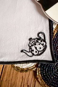 Cristina Oria Servilletas Y Accesorios^Servilleta De Cóctel Diseño Tetera CO