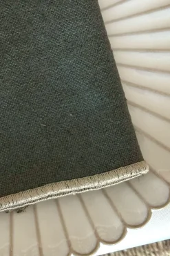 Cristina Oria Servilletas Y Accesorios^Servilleta De Lino Caqui