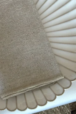 Cristina Oria Servilletas Y Accesorios^Servilleta De Lino Natural
