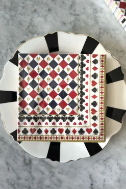 Cristina Oria Servilletas Y Accesorios^Servilletas Casino Royale Grandes