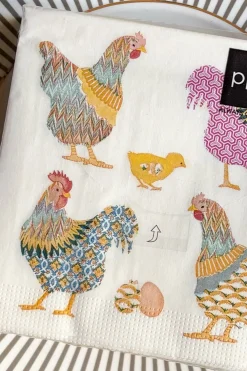 Cristina Oria Servilletas Y Accesorios^Servilletas Gallinas Pequeñas