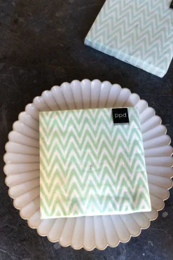 Cristina Oria Servilletas Y Accesorios^Servilletas Ikat Verdes Grandes