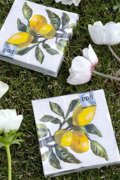 Cristina Oria Servilletas Y Accesorios^Servilletas Limones Grandes