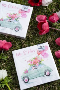 Cristina Oria Servilletas Y Accesorios^Servilletas Mr & Mrs Grandes