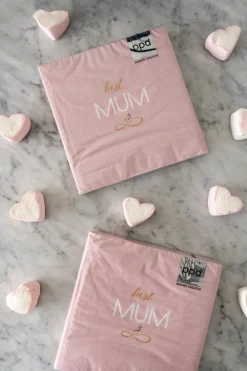 Cristina Oria Servilletas Y Accesorios^Servilletas Rosas Best Mum Grandes