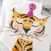 Cristina Oria Servilletas Y Accesorios^Servilletas Tigre Cumpleaños Grandes
