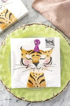 Cristina Oria Servilletas Y Accesorios^Servilletas Tigre Cumpleaños Grandes