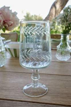 Cristina Oria Copas^Set 6 Copas Cristal Tallado