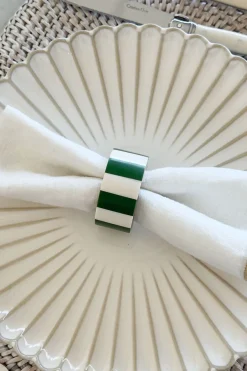 Cristina Oria Posavasos Y Servilleteros^Set 6 Servilleteros De Colores De Madera Y Resina