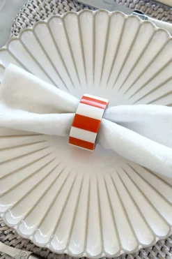 Cristina Oria Posavasos Y Servilleteros^Set 6 Servilleteros De Colores De Madera Y Resina