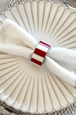 Cristina Oria Posavasos Y Servilleteros^Set 6 Servilleteros De Colores De Madera Y Resina