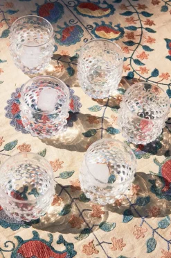 Cristina Oria Vasos^Set 6 Vasos Cristal Bolitas