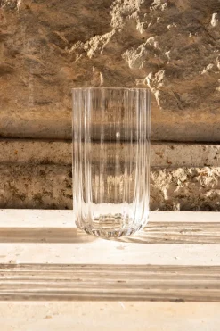 Cristina Oria Vasos^Set 6 Vasos Cristal Ondas Grandes